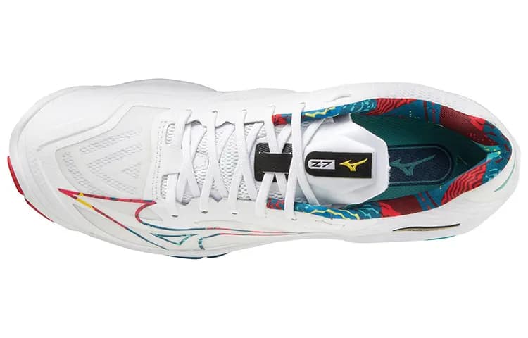 Mizuno Wave Lightning Z7 Ağ/Yaşıl/Qırmızı 3