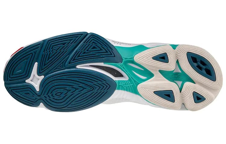 Mizuno Wave Lightning Z7 Ağ/Yaşıl/Qırmızı 5
