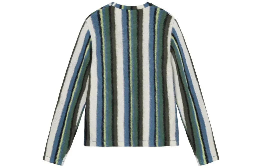 Stussy Vertical Striped Knit Crew 2