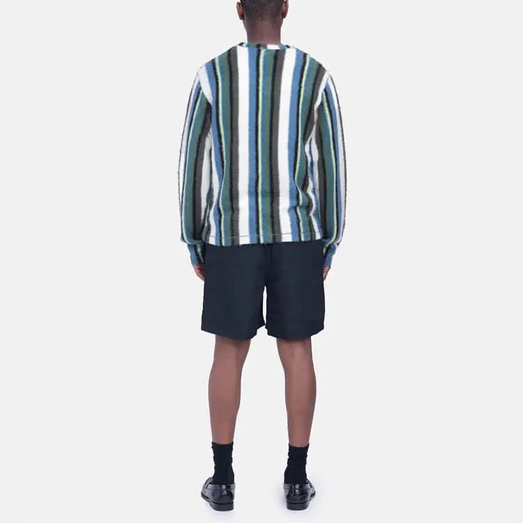Stussy Vertical Striped Knit Crew 5