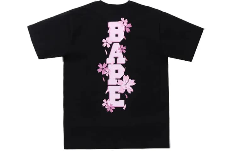 A BATHING APE Sakura Photo Ape Head Tee SS22 2