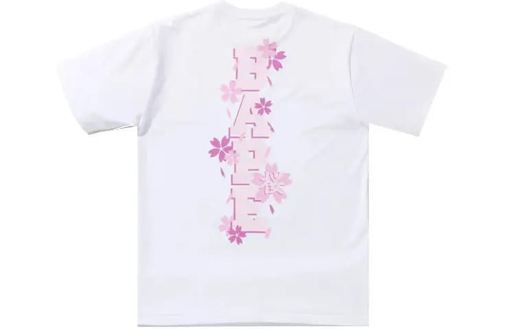 A BATHING APE Sakura Photo Ape Head Tee SS22 4