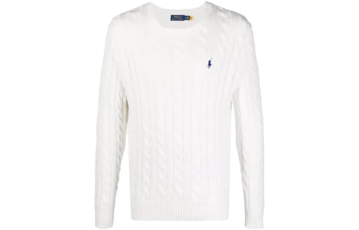 Polo Ralph Lauren SS22 Kişi Yun Pencək Ağ