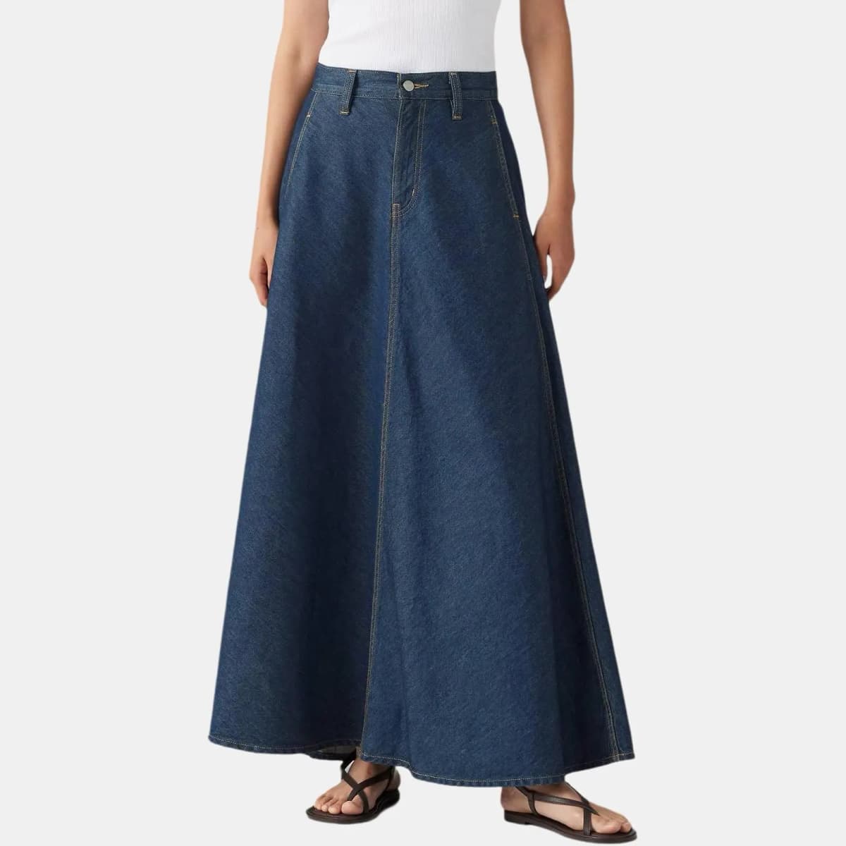 levi's Denim Uzun Ətək Qadın 3