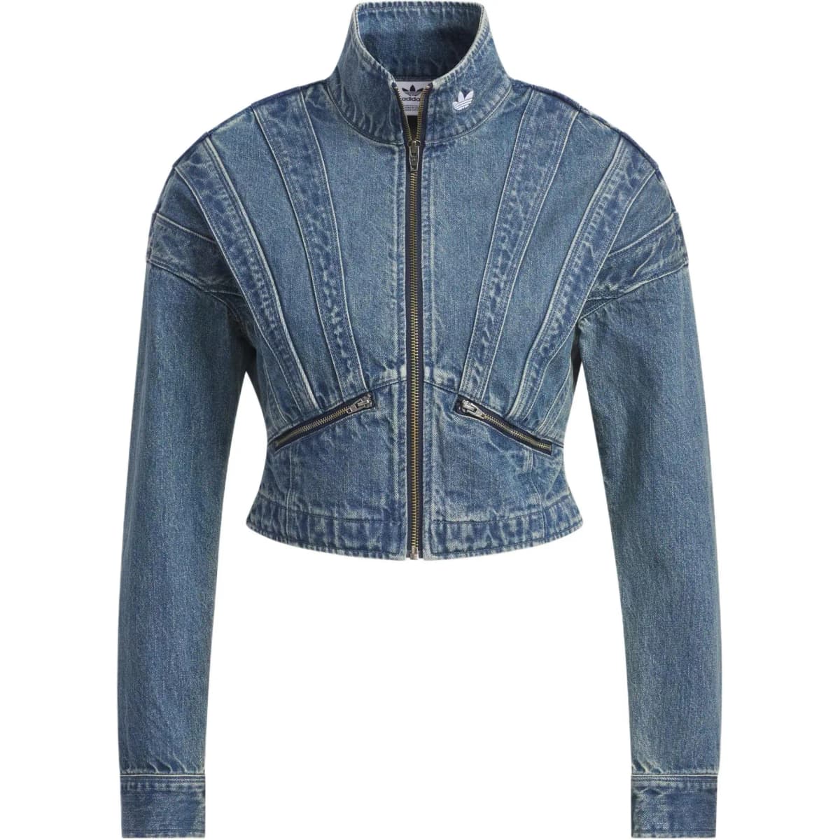 adidas originals SS25 DENIM JACKET Qadın Pencəyi