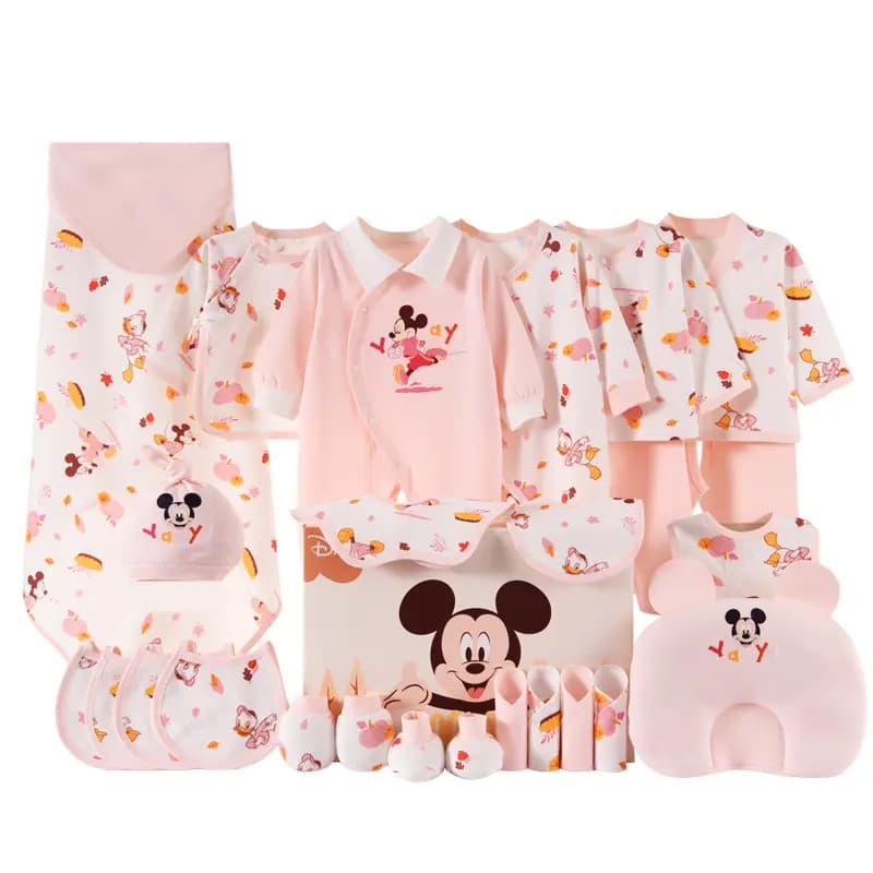 Disney Infant Gift Set Comfort Light Breathable Soft Versatile Baby Toddler 17