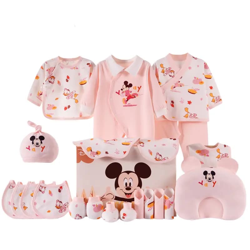 Disney Infant Gift Set Comfort Light Breathable Soft Versatile Baby Toddler 3
