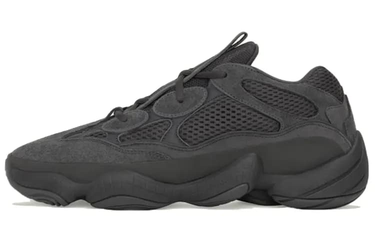 adidas Originals Yeezy 500 Utility Black Unisex İdman Ayaqqabısı Qara