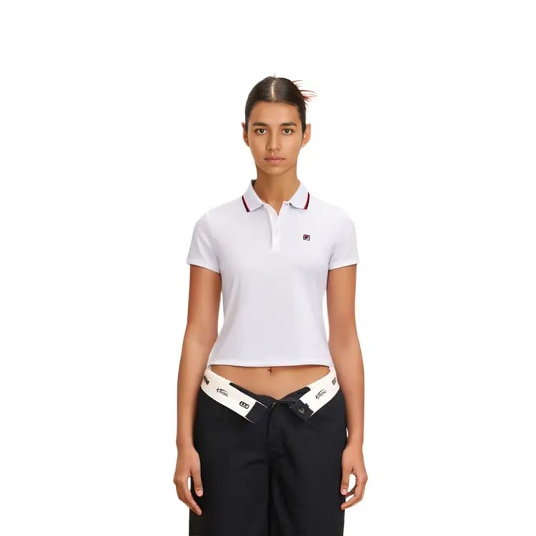 FILA Polo Shirts Women's Standard White 9