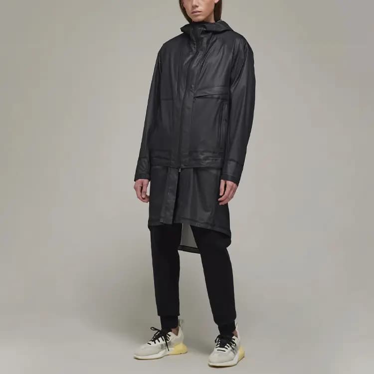 Y 3 Logo print Hooded Jacket 2