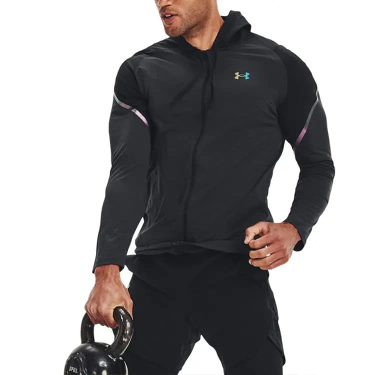 Under Armour RUSH HeatGear Kişi Hudisi Qara 4