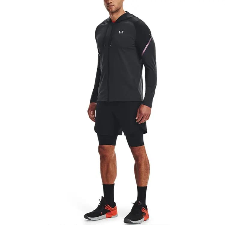 Under Armour RUSH HeatGear Kişi Hudisi Qara 3
