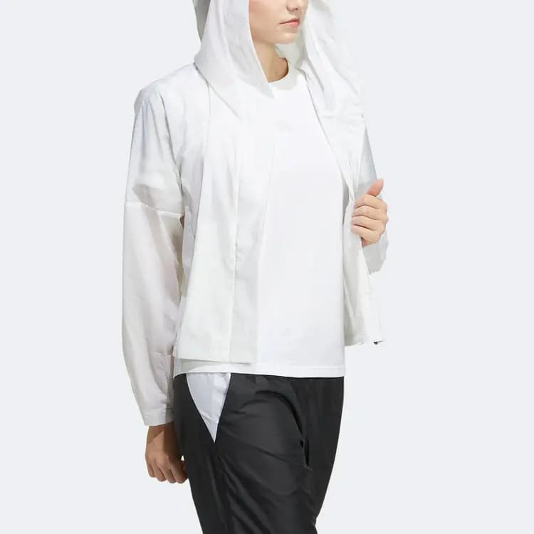 Adidas Qadın Qısa Gödəkçəsi Ağ 4