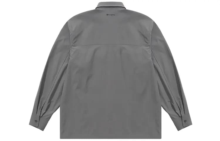 Champion SS22 Uzunqol Köynək Unisex Qara 2