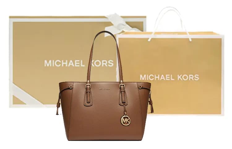 MICHAEL KORS Voyager Qadın Çantası Qəhvəyi 8