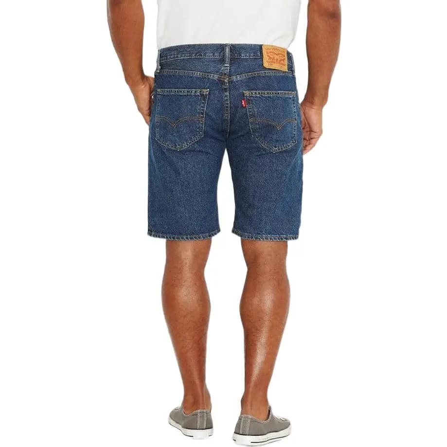 Levis Denim Şort Kişi Mavi 4