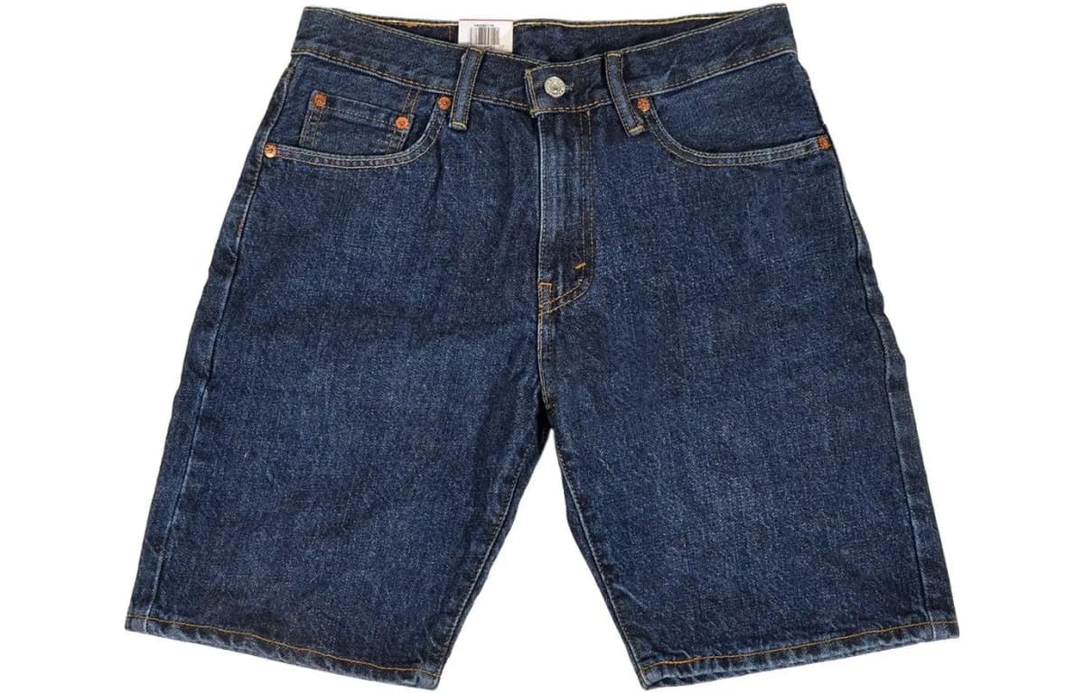 Levis Denim Şort Kişi Mavi