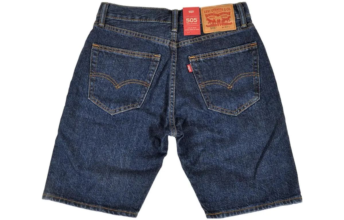 Levis Denim Şort Kişi Mavi 2
