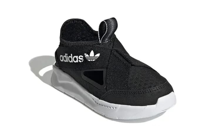 Adidas 360 Sandals J 'Black White' 2023 3