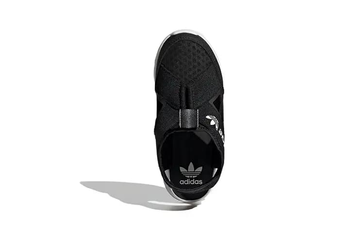 Adidas 360 Sandals J 'Black White' 2023 5