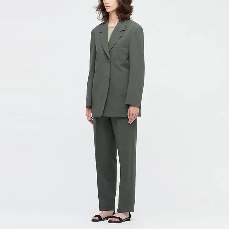 UNIQLO Business Suits Women's Dark Green 3
