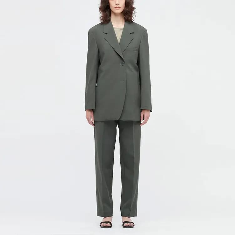 UNIQLO Business Suits Women's Dark Green 2