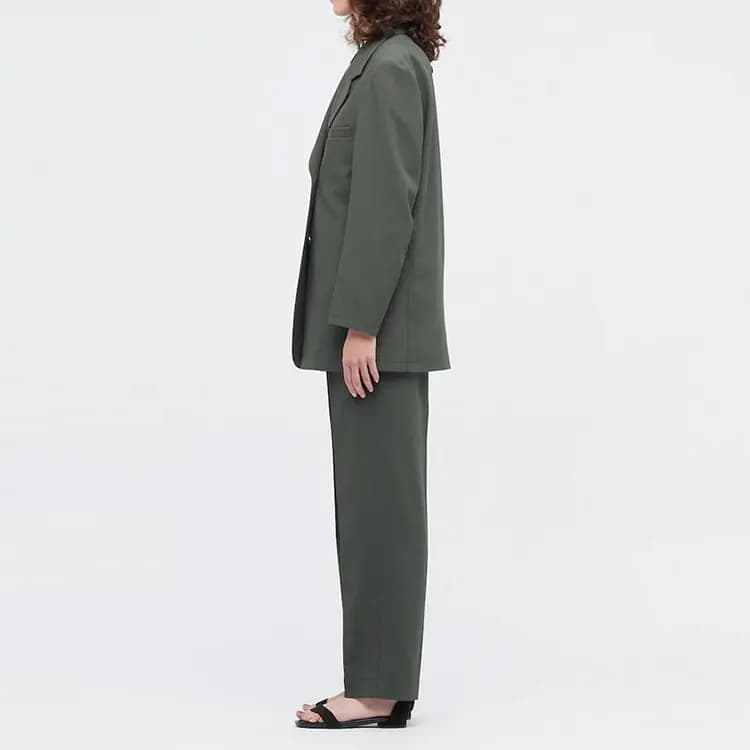 UNIQLO Business Suits Women's Dark Green 4