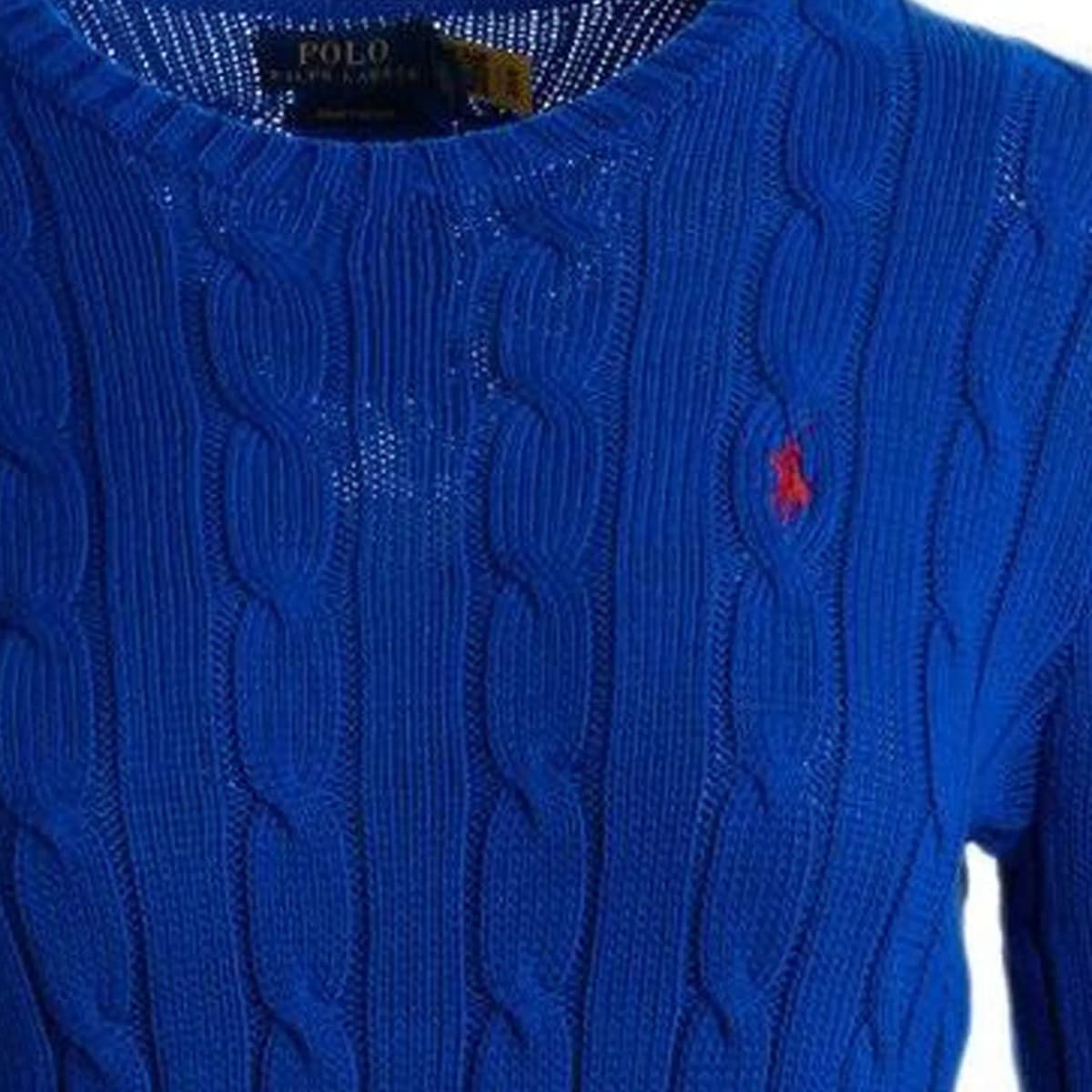 Polo Ralph Lauren Loqo İşləməli Kabel Toxunuşlu Sviter 5
