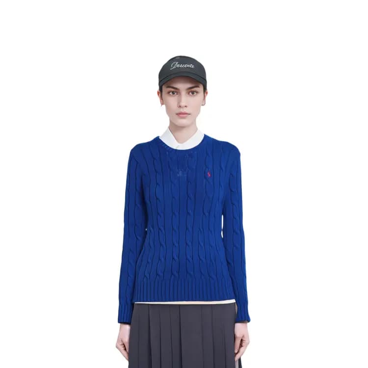 Polo Ralph Lauren Loqo İşləməli Kabel Toxunuşlu Sviter 3