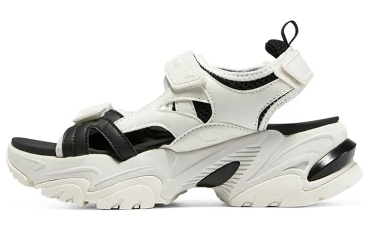 Skechers Sandal Qadın Ağ/Qara