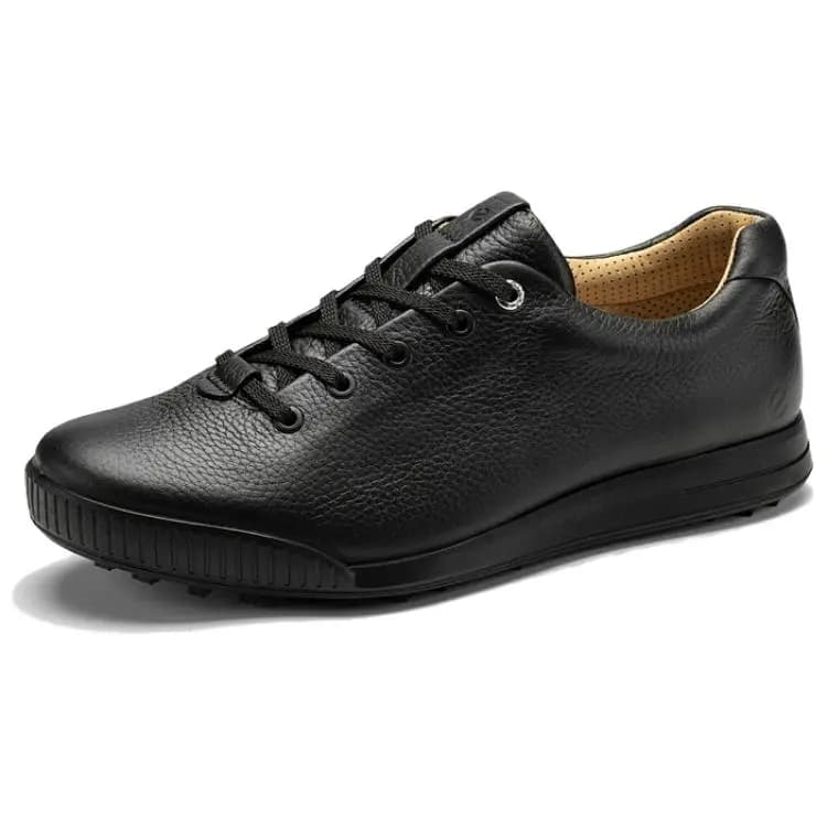 ecco Golf Biom Retro Street Round Toe Lace-Up Low-Top Golf Shoes Men's Black