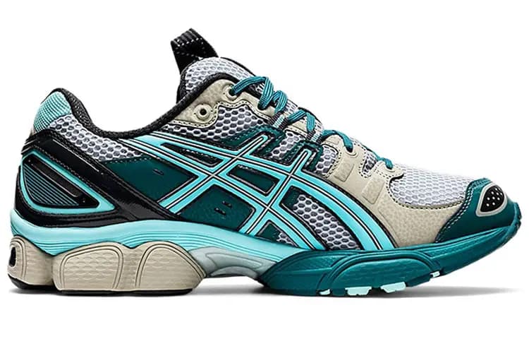 Asics UB3 S Gel Nimbus 9 Kiko Kostadinov Piedmont Grey Aruba Blue 2