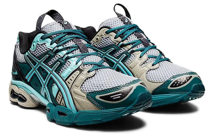 Asics UB3 S Gel Nimbus 9 Kiko Kostadinov Piedmont Grey Aruba Blue 3