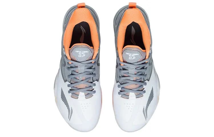 LINING Badminton Ayaqqabısı Kişi Boz/Ağ 4
