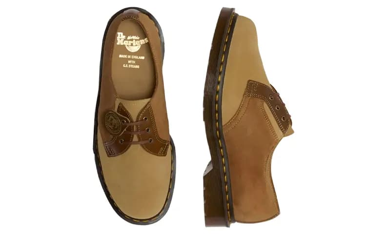 Dr.Martens 1461 Made In England Suede Oxford Ayaqqabısı Qəhvəyi 4
