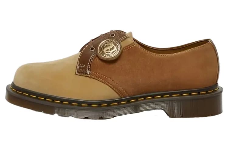 Dr.Martens 1461 Made In England Suede Oxford Ayaqqabısı Qəhvəyi
