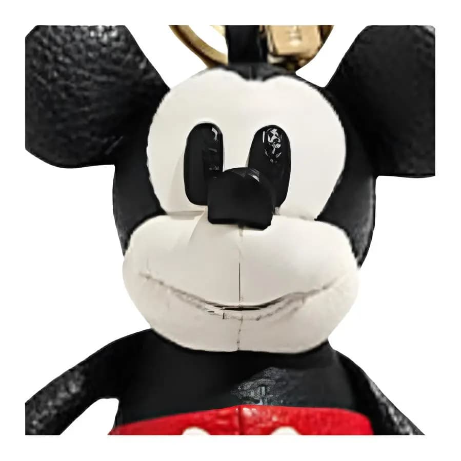 COACH x Disney 12 Disney Mickey Dəri Çanta Aksessuarı Unisex Çoxrəngli 2