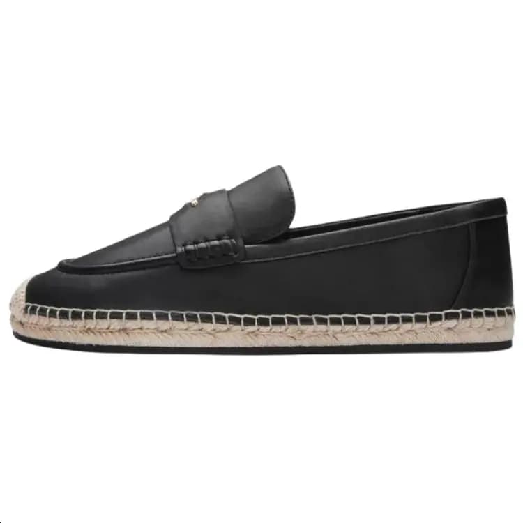 COACH Dəri Loafer Qadın Qara