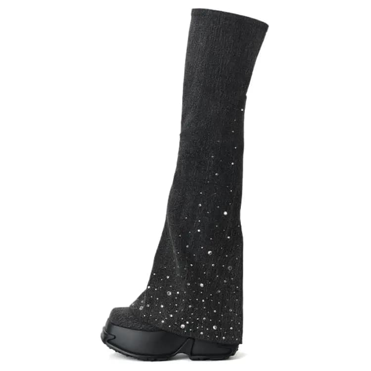 DAPHNE LAB Sugar Cube Uzunboğaz Çəkmə 9sm Unisex