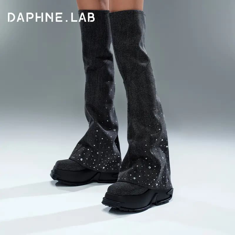 DAPHNE LAB Sugar Cube Uzunboğaz Çəkmə 9sm Unisex 5