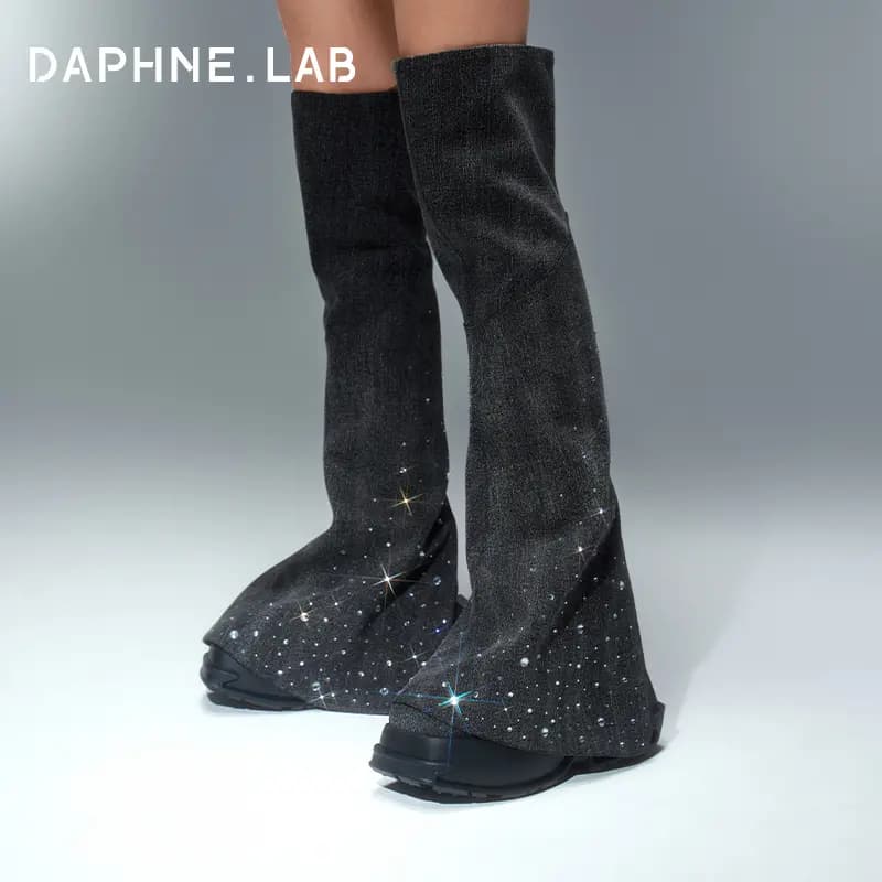 DAPHNE LAB Sugar Cube Uzunboğaz Çəkmə 9sm Unisex 2
