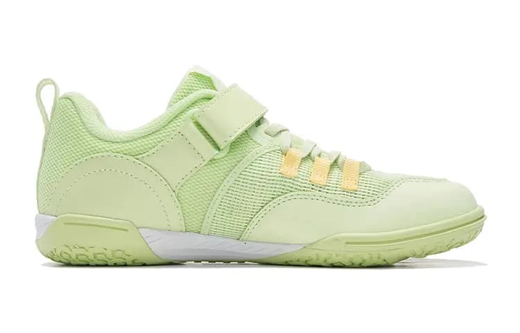 LiNing Cushioning Anti-Slip Wear-Resistant Breathability Kids' Training Shoes Dish Pink Green Teenagers 2