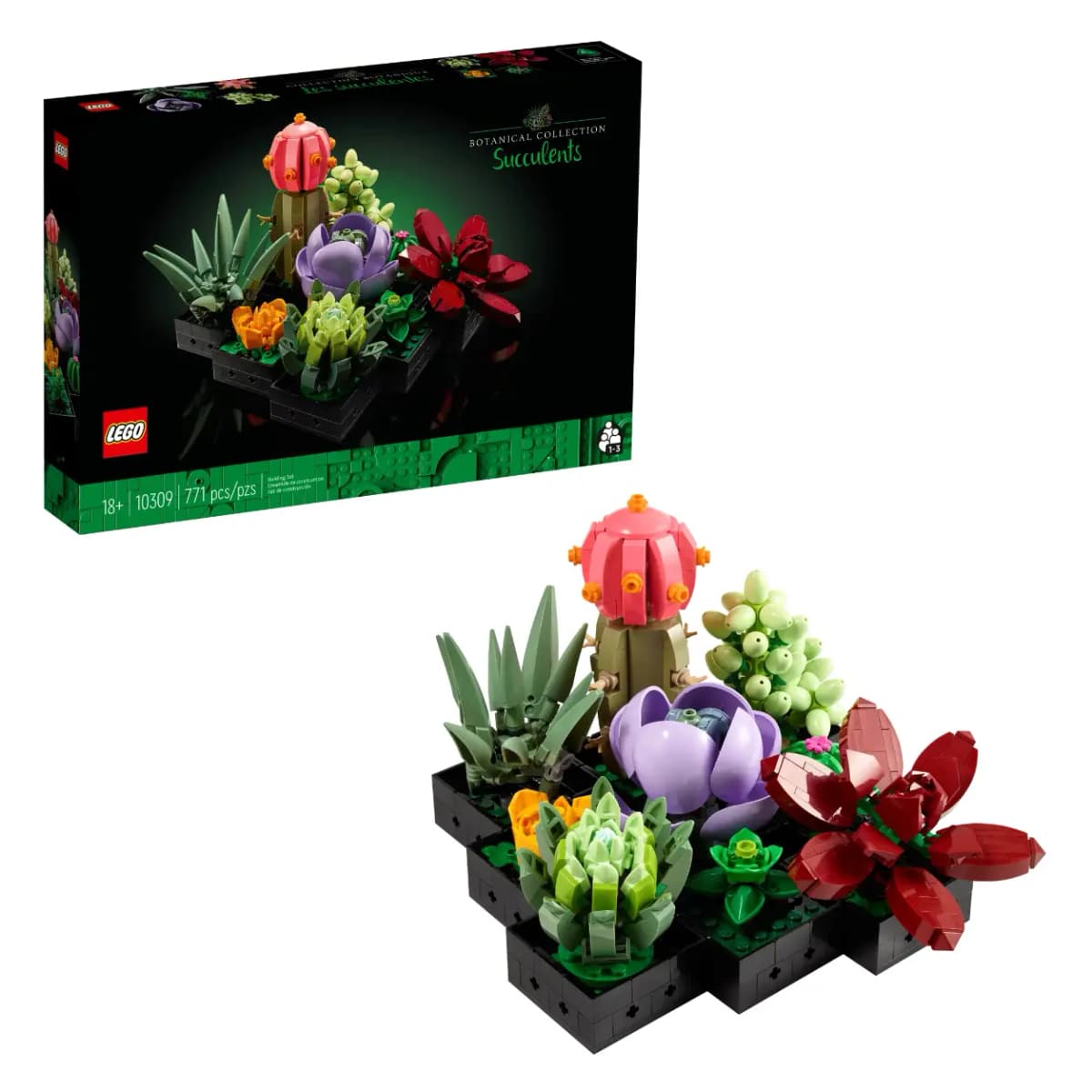 LEGO Succulents Building Blocks 10309