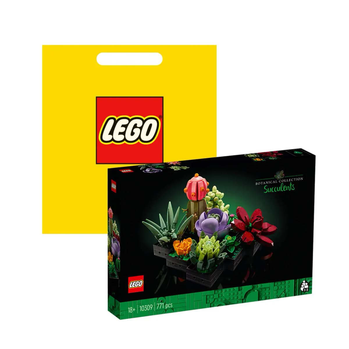 LEGO Succulents Building Blocks 10309 3