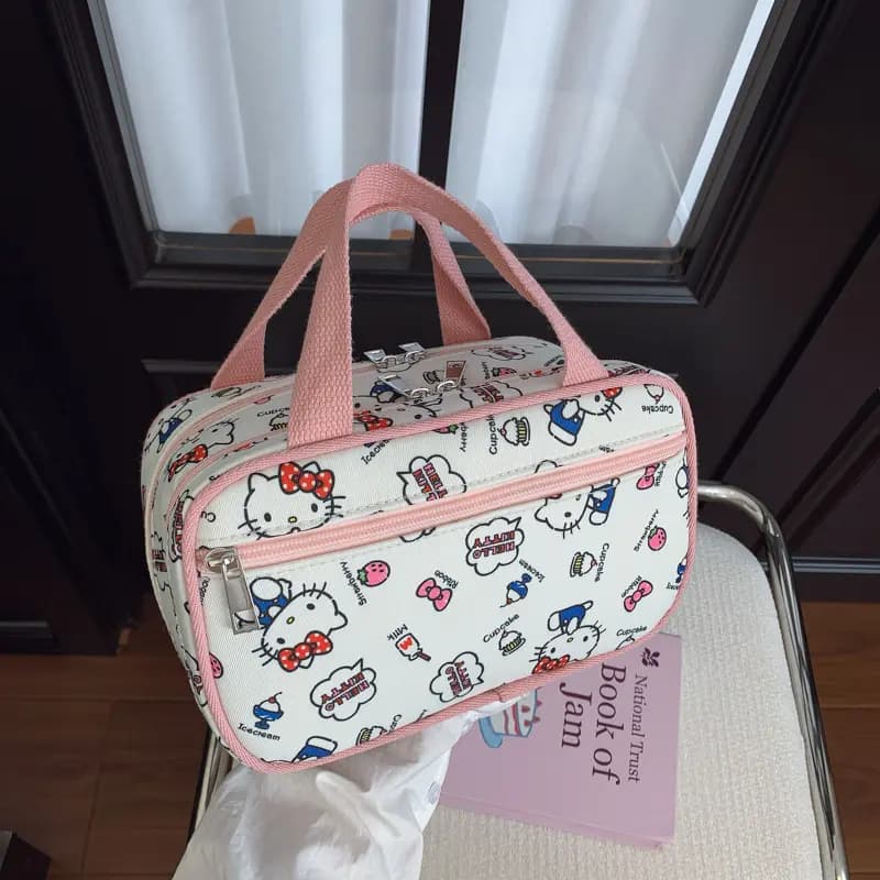 Sanrio Hello Kitty Çanta Bej/Çəhrayı 5