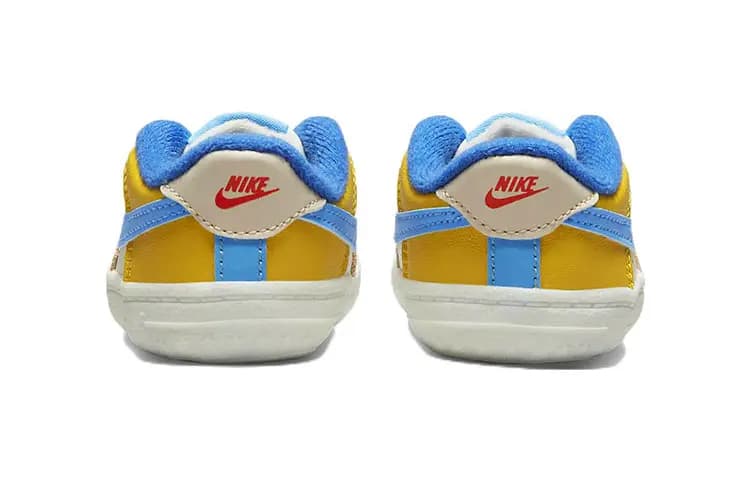 Nike Force 1 Uşaq Ayaqqabısı Ağ/Göy 5