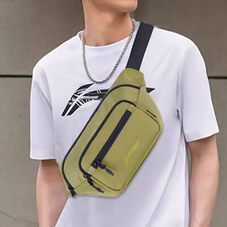 LiNing Crossbody Çanta Unisex Qəhvəyi 5