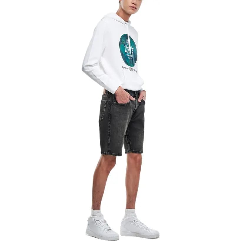 Levis Kişi Cin Şortu Boz 5