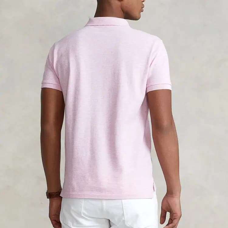 Polo Ralph Lauren SS22 Polo Köynək Kişi Çəhrayı 4