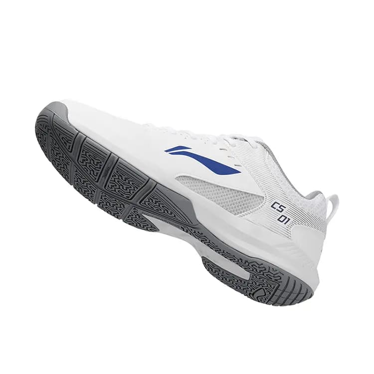 LiNing Feather Badminton Ayaqqabısı Unisex Ağ 9